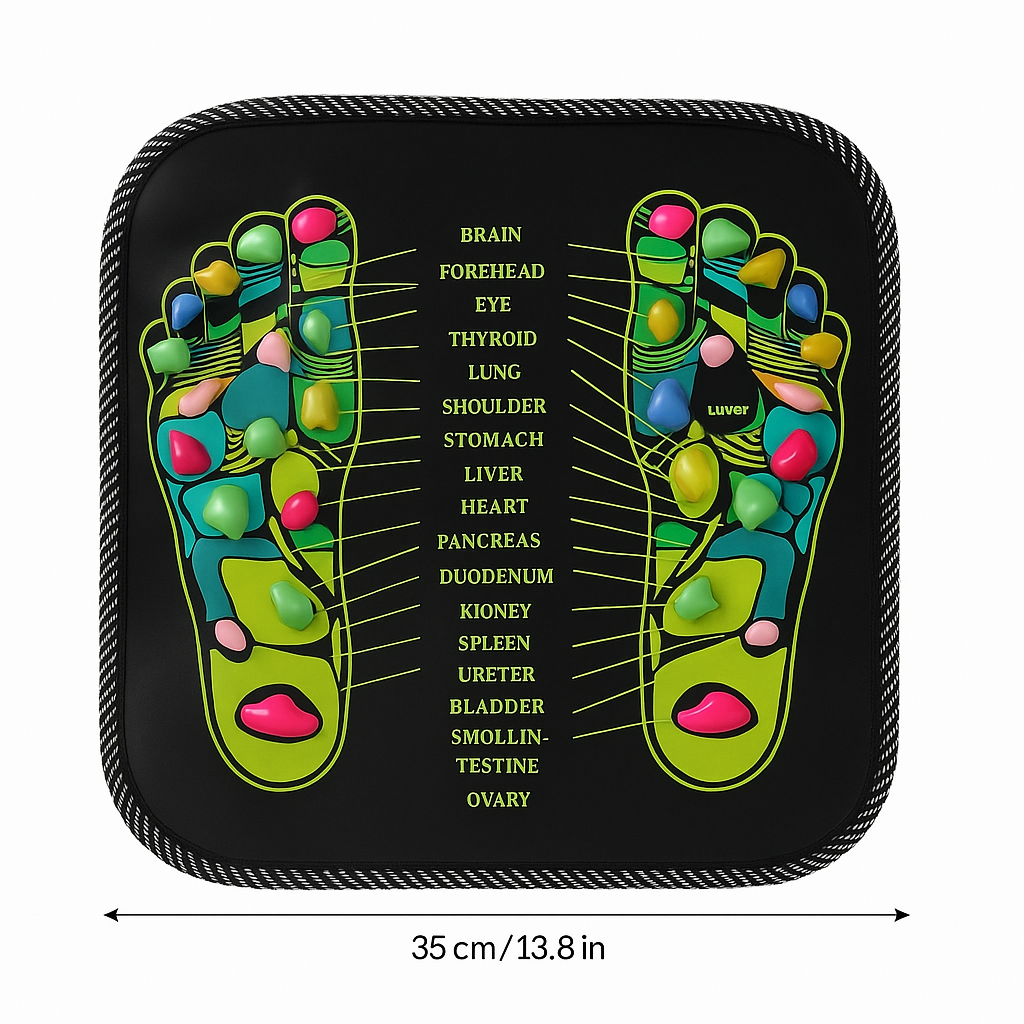 Foot Acupressure Mat for Pain - Stress Relief