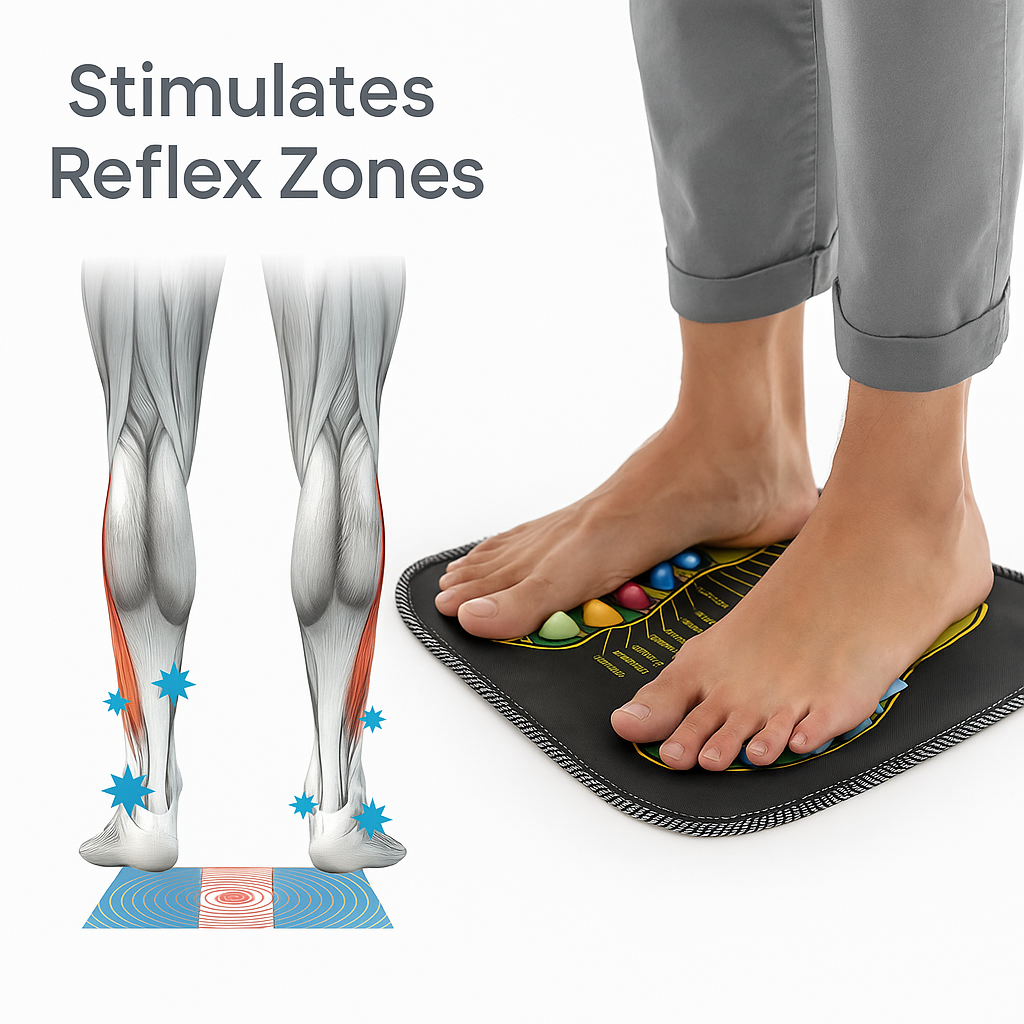 Foot Acupressure Mat for Pain - Stress Relief